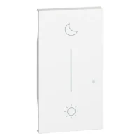BTicino KW41M2 LivingNow 2M Taste für Szenen-Wandsender Tag/Nacht White