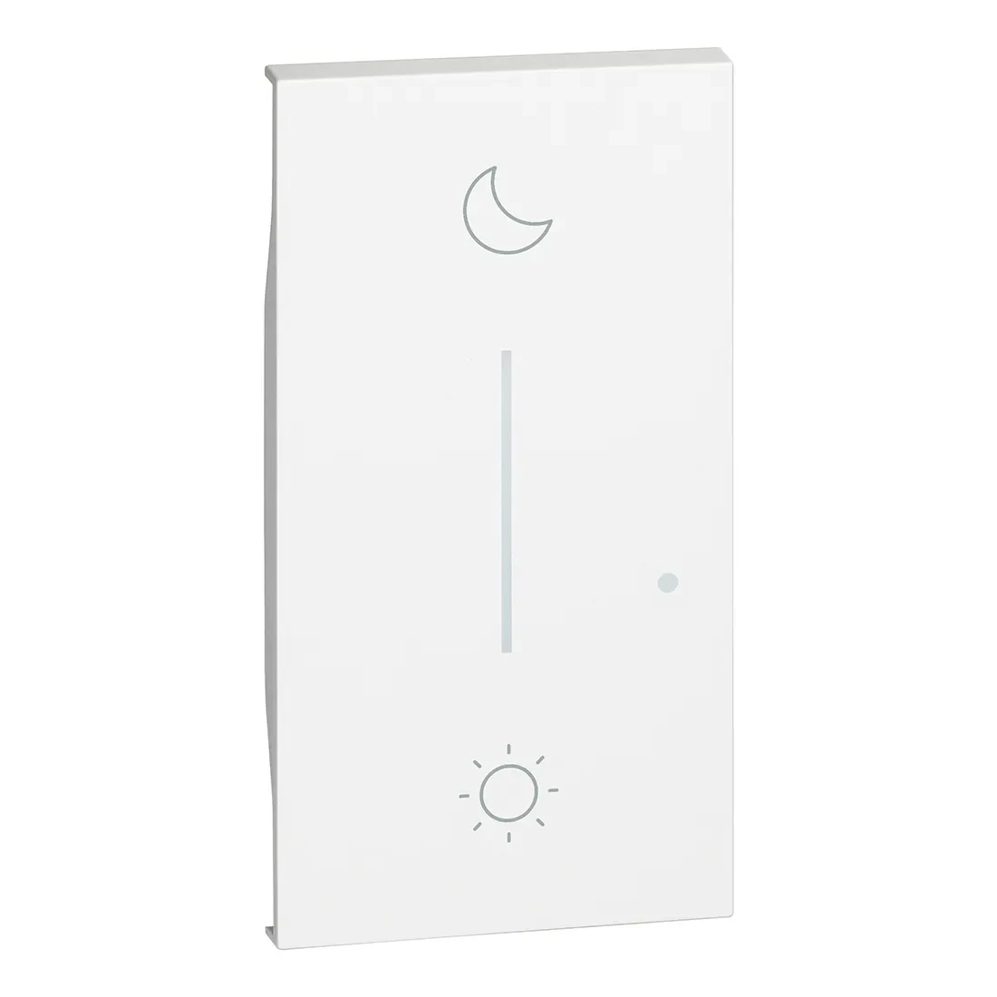 Legrand BTicino KW41M2 LivingNow 2M Taste für Szenen-Wandsender Tag/Nacht White