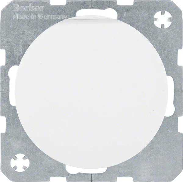 Berker Berker SCHUKO-Steckdose pows/gl mit Klappdeckel 47512089
