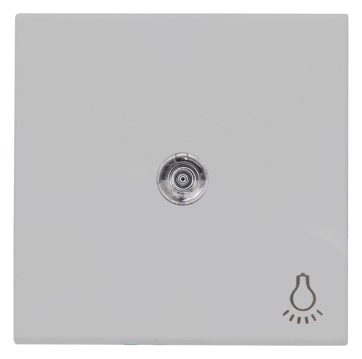 Kopp Kopp 490445000 HK07-Flächenwippe mit Linse und Symbol "Licht" Farbe:grau matt