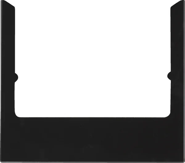 Berker Berker Rahmen eckig schwarz Glas 13196616