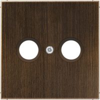 Jung Abdeckung Mess/antik f.Antennensteckdose ME 2990 TV AT