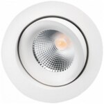 SG LEUCHTEN LED-Einbaustrahler 8,5W Konverter JUNISTAR ISOSAFE 912243 1LED weiß