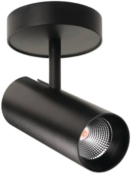 SG Leuchten SG LEUCHTEN LED-Deckenanbauleuchte 17W TUBE MINI 320691 2700K 830lm schwarz Konverter