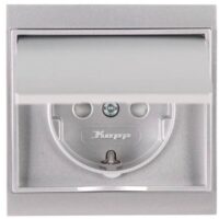 Kopp 911520080 Schutzkontaktsteckdose KS 16A 250V Malta (Thaya) silber