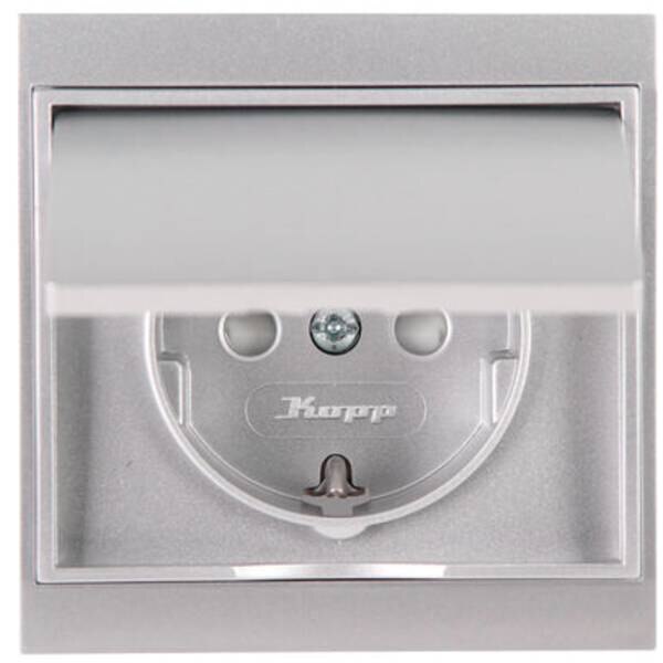 Kopp Kopp 911520080 Schutzkontaktsteckdose KS 16A 250V Malta (Thaya) silber