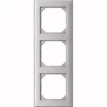 Merten Rahmen 3 fach alu bündiger Einbau 488360