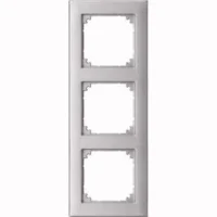 Merten Rahmen 3 fach alu bündiger Einbau 488360