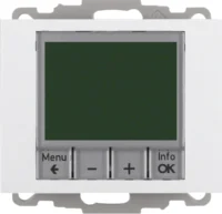 Berker Temperaturregler pws/gl mit Schließer 20447109