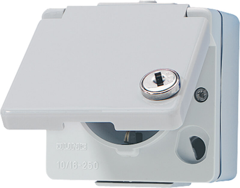 Jung Jung SCHUKO-Steckdose 16A 250V 620 WSL