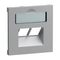 Legrand 765259 SEANO Abdeckung 2x RJ45 f Datendosen Fremdfabrikate Al lackiert