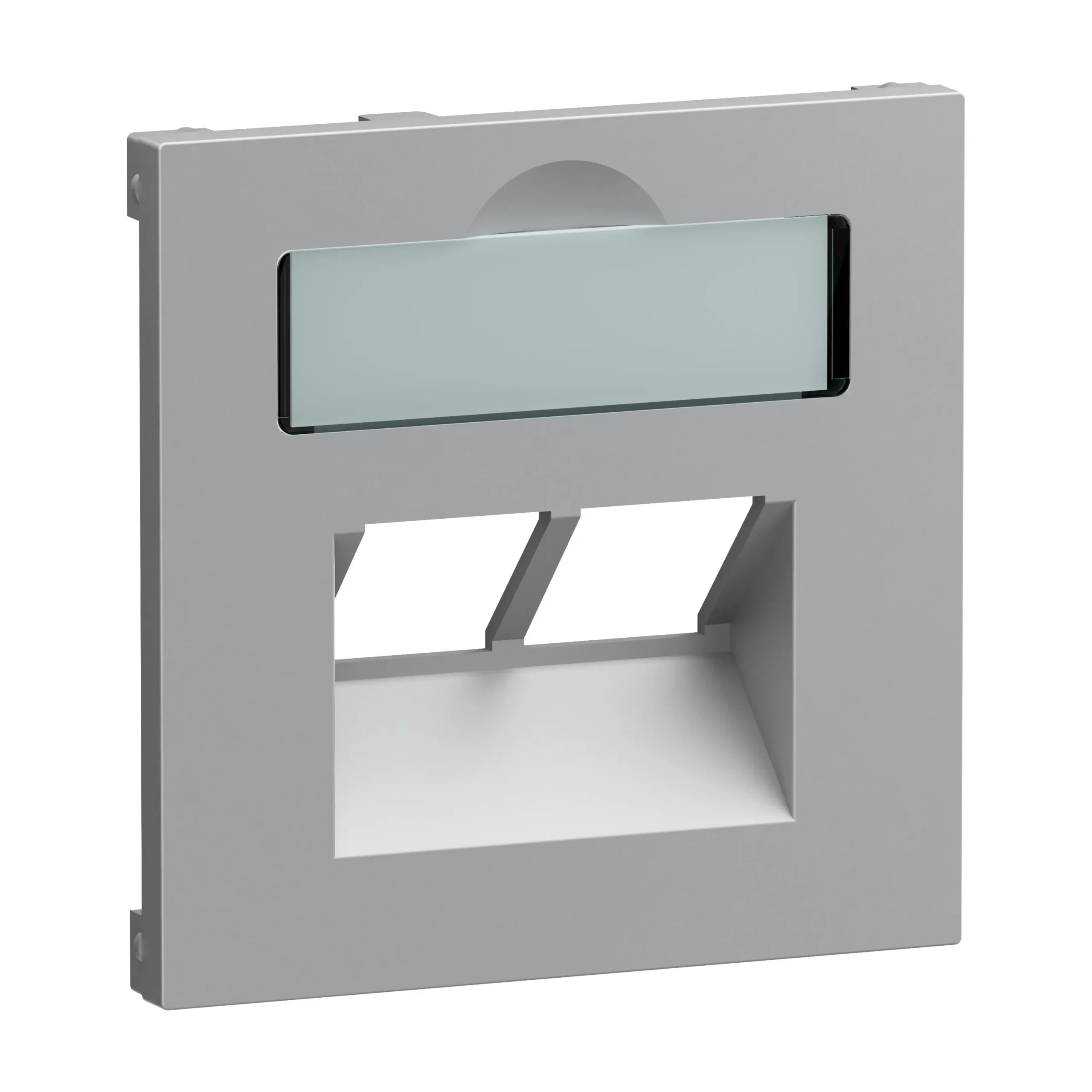 Legrand Legrand 765259 SEANO Abdeckung 2x RJ45 f Datendosen Fremdfabrikate Al lackiert