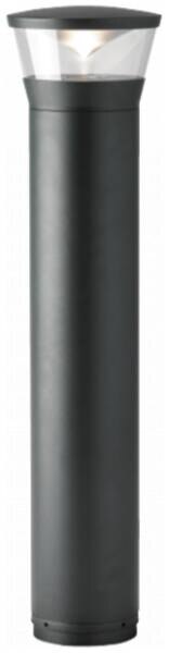 SG Leuchten SG LEUCHTEN LED-Pollerleuchte 16W IP65 CIRCLED 8246087067 3000K 670lm schwarz alu
