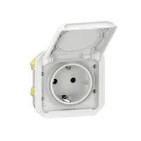 Legrand 069640L Plexo New Einsatz Schutzkontakt Steckdose Steckklemme EB IP44