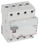 Legrand 411804 TX3 Fi-Schalter 40A 4-polig 300mA Typ A-S 400VAC 4TE