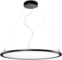 SG LEUCHTEN LED-Pendelleuchte 1LED 3000K SENSE 212196 7510lm Konverter schwarz sym IP20