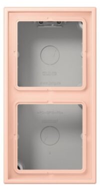 Jung LC 582 A 234 AP-Kappe 2-fach Duroplast lackiert Serie LS locre rouge clair