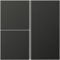 Jung AL2403TSAAN Tastensatz 3fach kpl LS/FD-design Aluminium anthrazit