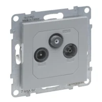 Legrand 765267 SEANO Einzeldose TV-R-SAT für HD-TV in der Farbausführung Al