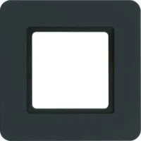 Berker Rahmen 1-fach anthrazit-samt LED-Beleuchtung 10116106