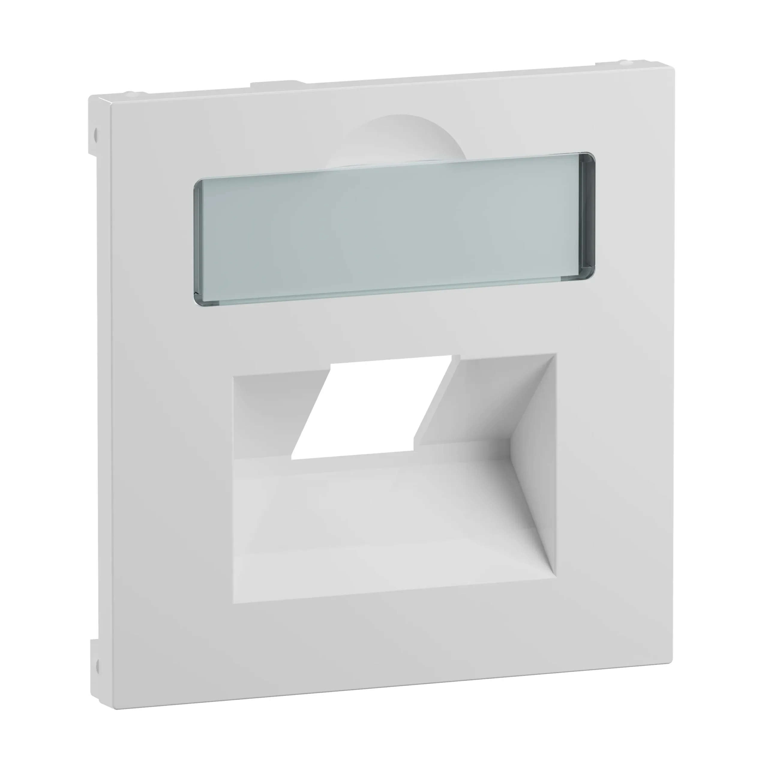 Legrand Legrand 765158 SEANO Abdeckung 1x RJ45 f Datendosen Fremdfabrikate Ultraweiß