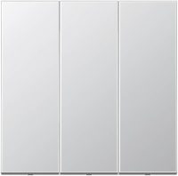 Jung AL993 Wippe f.3fach Schalter aluminium