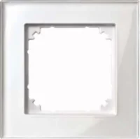 Merten Rahmen Glas 1 fach bril/ws 489119