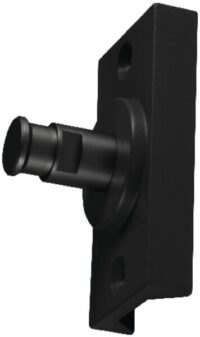 SG LEUCHTEN Montageplatte schwarz Aluminium L90mm WAX 8249044298 H49mm