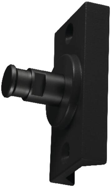 SG Leuchten SG LEUCHTEN Montageplatte schwarz Aluminium L90mm WAX 8249044298 H49mm