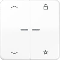 Jung FM CD 1701 P WW eNet Funk-Steuertaste Symbole Pfeile