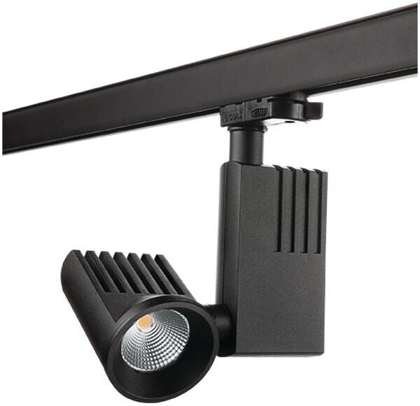 SG LEUCHTEN LED-Schienenstrahler 16W schwarz ZIP PRO MINI 003468 Konverter 1LED 4000K weiß