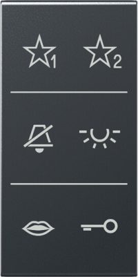 Jung Design-Cover Audio Symbole bruchs SI A6 A DC ANM