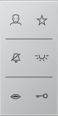 Jung Design-Cover Video Symbole SI V6 AL DC