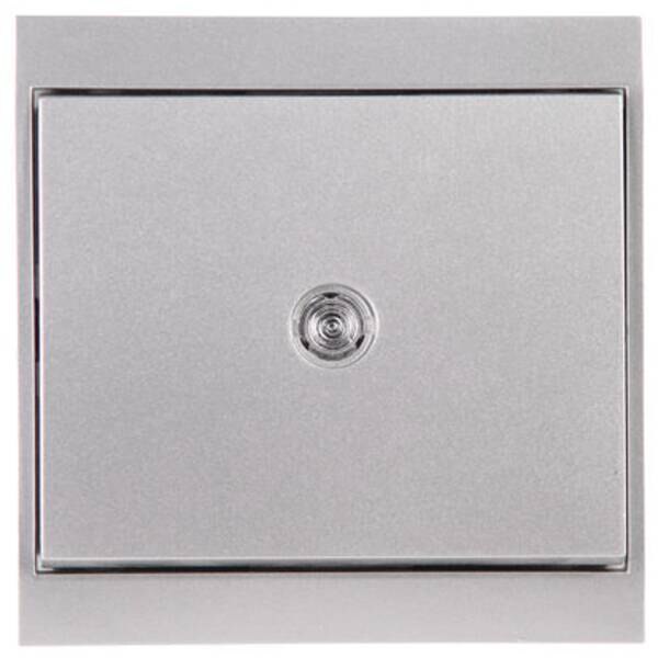 Kopp Kopp 620677082 A/W-Schalter mit L.MLT silber