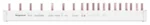Legrand A00080 Stiftkammschiene Kombi 13TE 10qmm 3-phasig+N 1Fi 1LS 3-polig 6LS 1+N