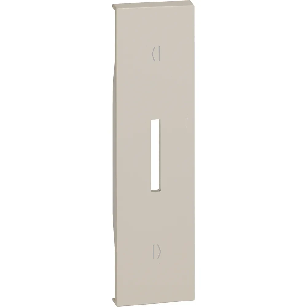 Legrand BTicino KM06V LivingNow 1M Tastenabdeck. Rollladen für vertikale Inst. Sand