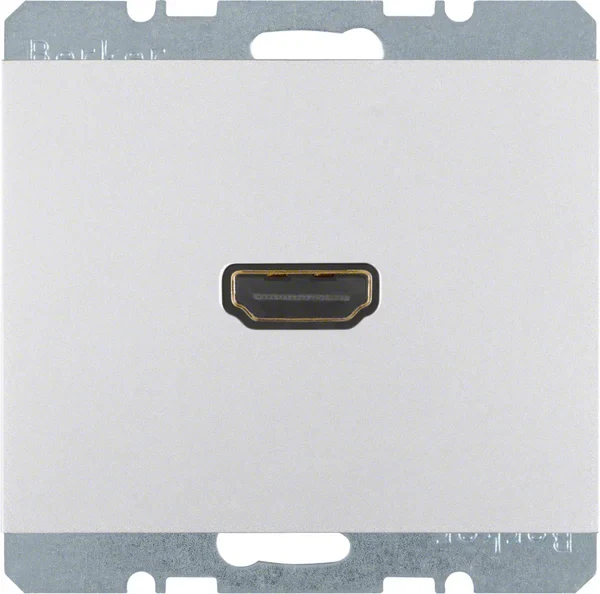 Berker Berker Steckdose aluminium 90 Grad-Anschluss 3315437003