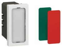 Legrand 078501 Signal 230V 1-fach 1-modulig Mosaic ultaweiß