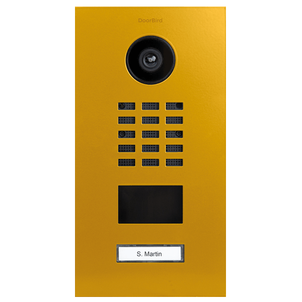 Doorbird DoorBird D2101V IP Video Türsprechanlage – RAL 1004