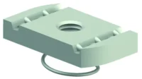 Legrand CM801841 Federmutter EZ mit kurzer Feder f.41x41 6mm elektrolytisch verz.
