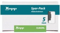 Kopp 401913017 Abdeckrahmen Pack:5 2-fach Europa arktis