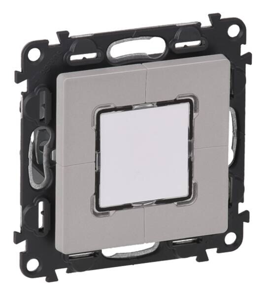 Legrand Legrand 752382 myHome Szenariotaster 4-fach Valena Life Aluminium