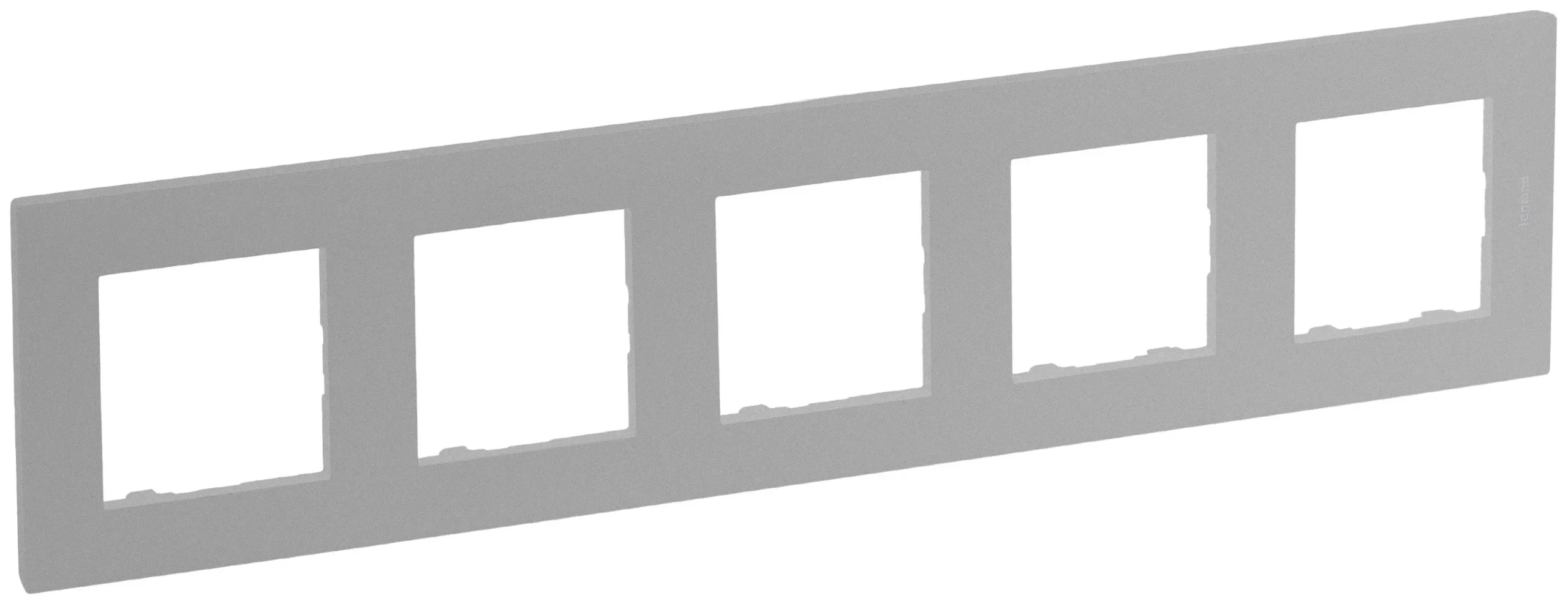 Legrand Legrand 864375 Rahmen 5-fach Niloe Step Aluminium