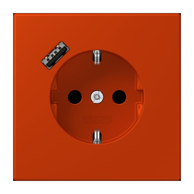 Jung Jung LC1520-18A244 SCHUKO-Steckdose mit USB Typ A LC4320A