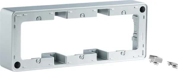 Berker Berker AP-Rahmen 3-fach alu/lackiert 10316084