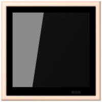 Jung LC 459 D1 S228 KNX Raumcontroller LS TOUCH Serie LS rose pâle