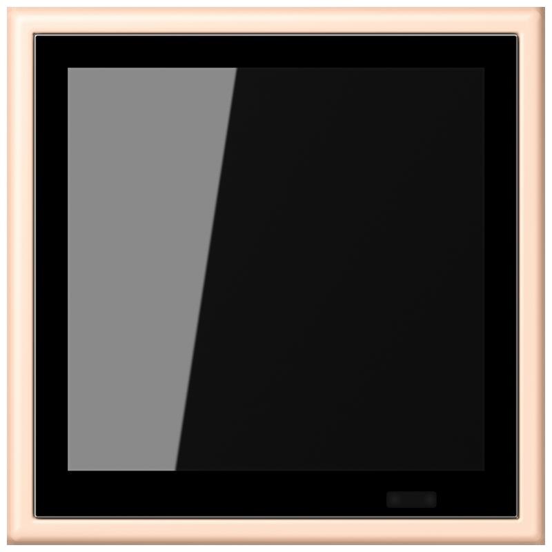 Jung Jung LC 459 D1 S228 KNX Raumcontroller LS TOUCH Serie LS rose pâle