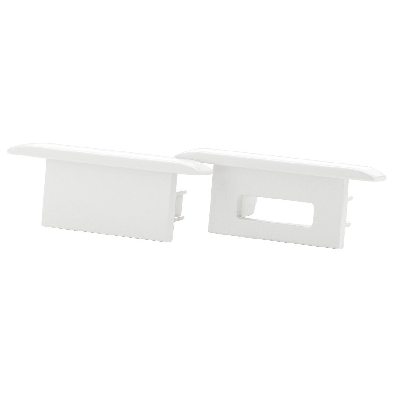 SG Leuchten SG LEUCHTEN Endkappe weiß Kunststoff L13mm H12mm 391445