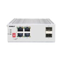Comelit IPSWP06N02A POE Switch 4 POE Ports +2 SFP DIN BEFESTIGUNG