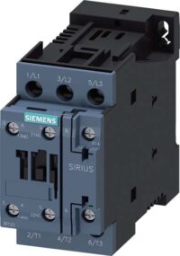 Siemens 3RT2025-1BB40 Schütz AC3e 17A 7,5kW 400V 3polig DC24V 1S+1Ö Schraub.